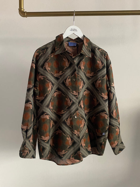 Formal Shirt Gepard Olive