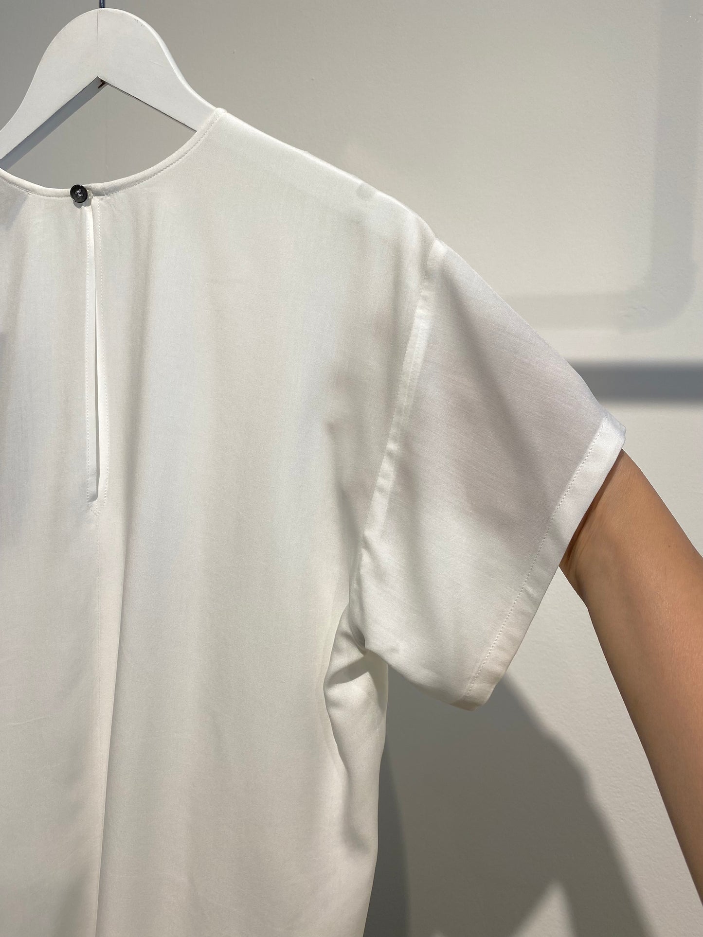 Blusen Shirt "Fold" white