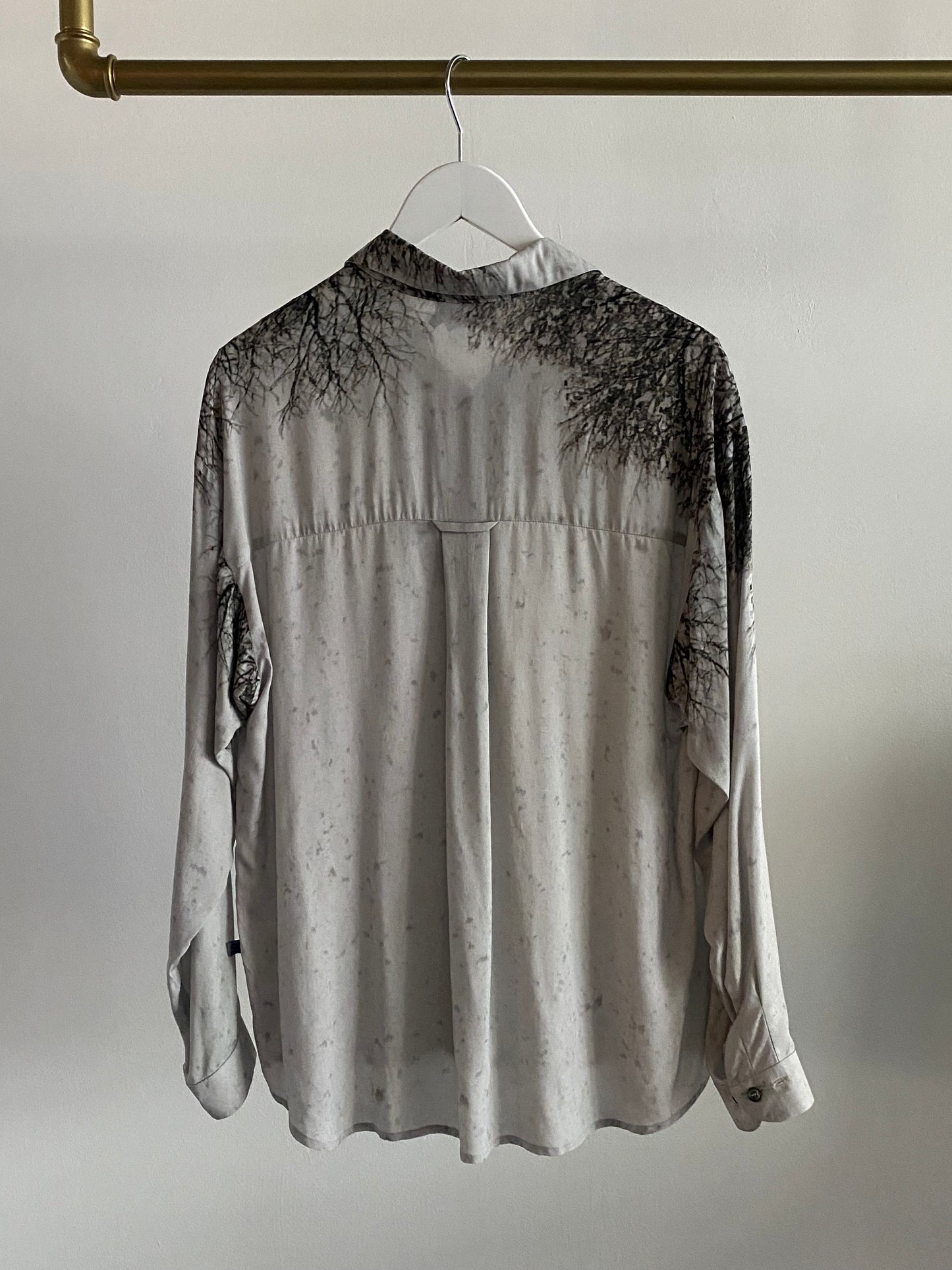 Hemd oversized unisex „Snow“