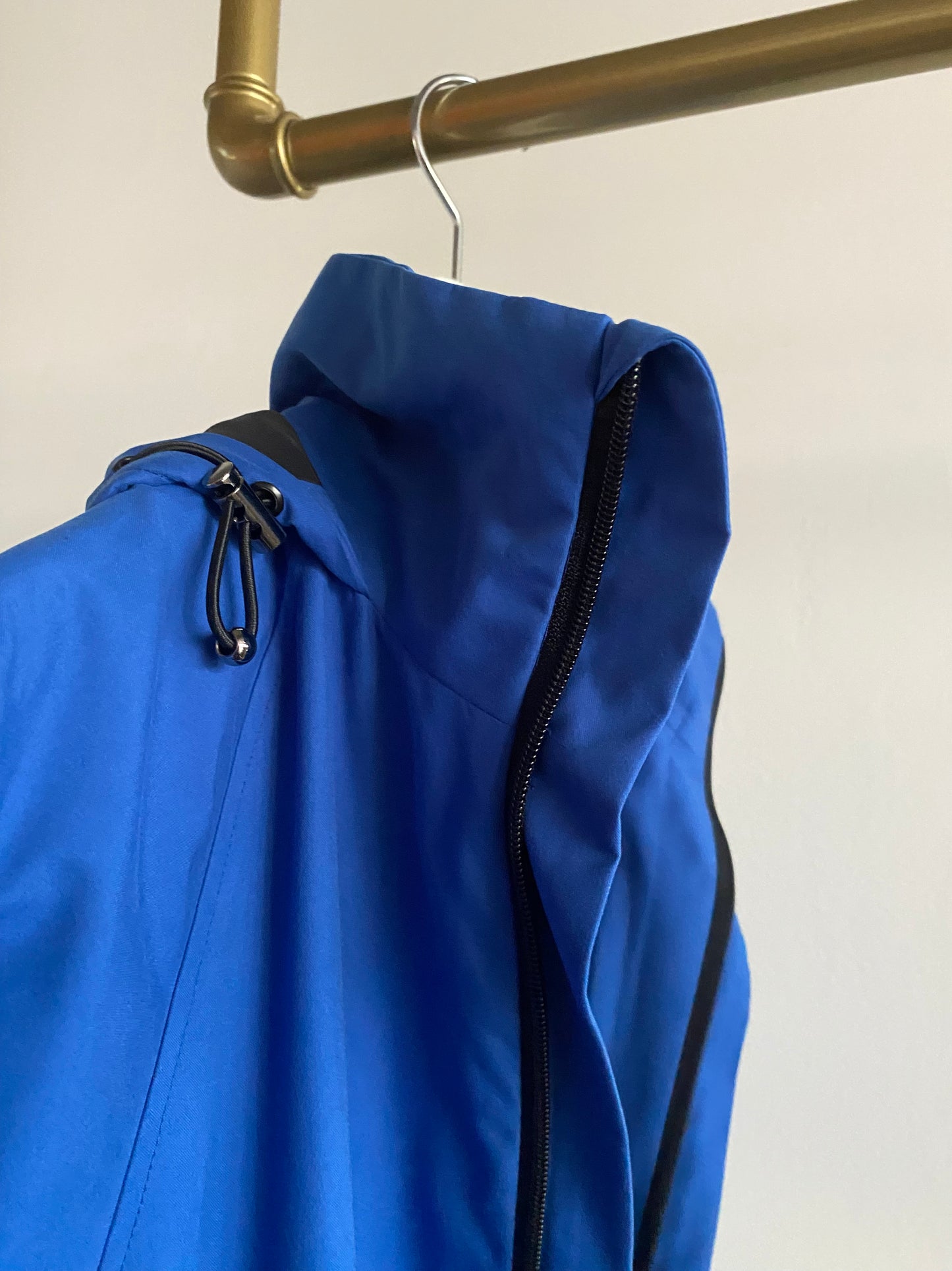 Regen Mantel Blue