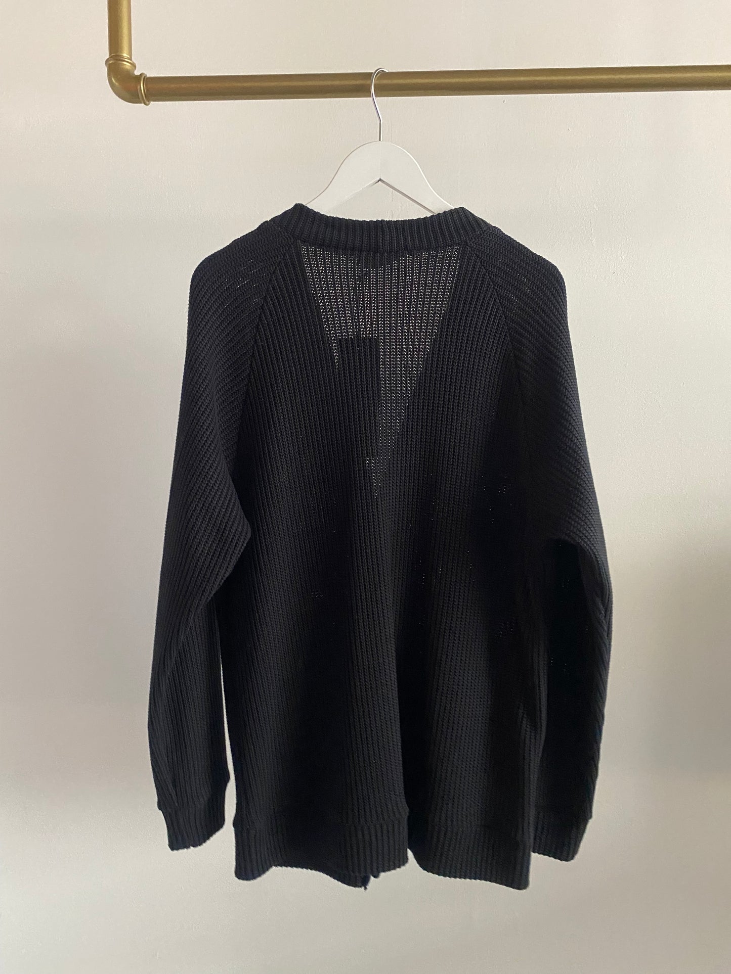 Strickjacke black
