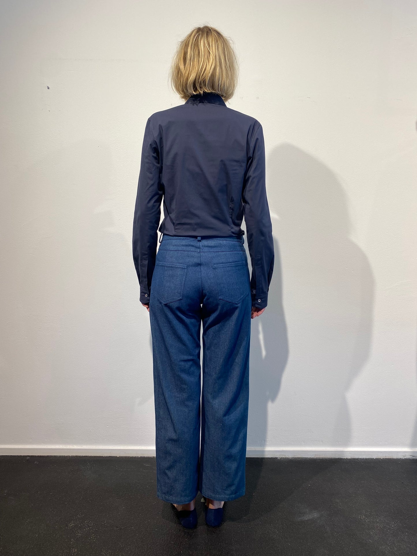 Hemd Unisex Nachtblau