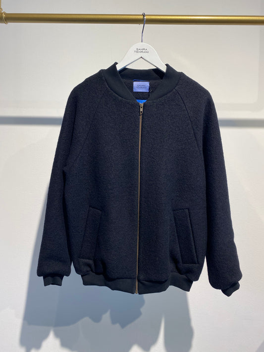 Blouson Pure New Wool Black