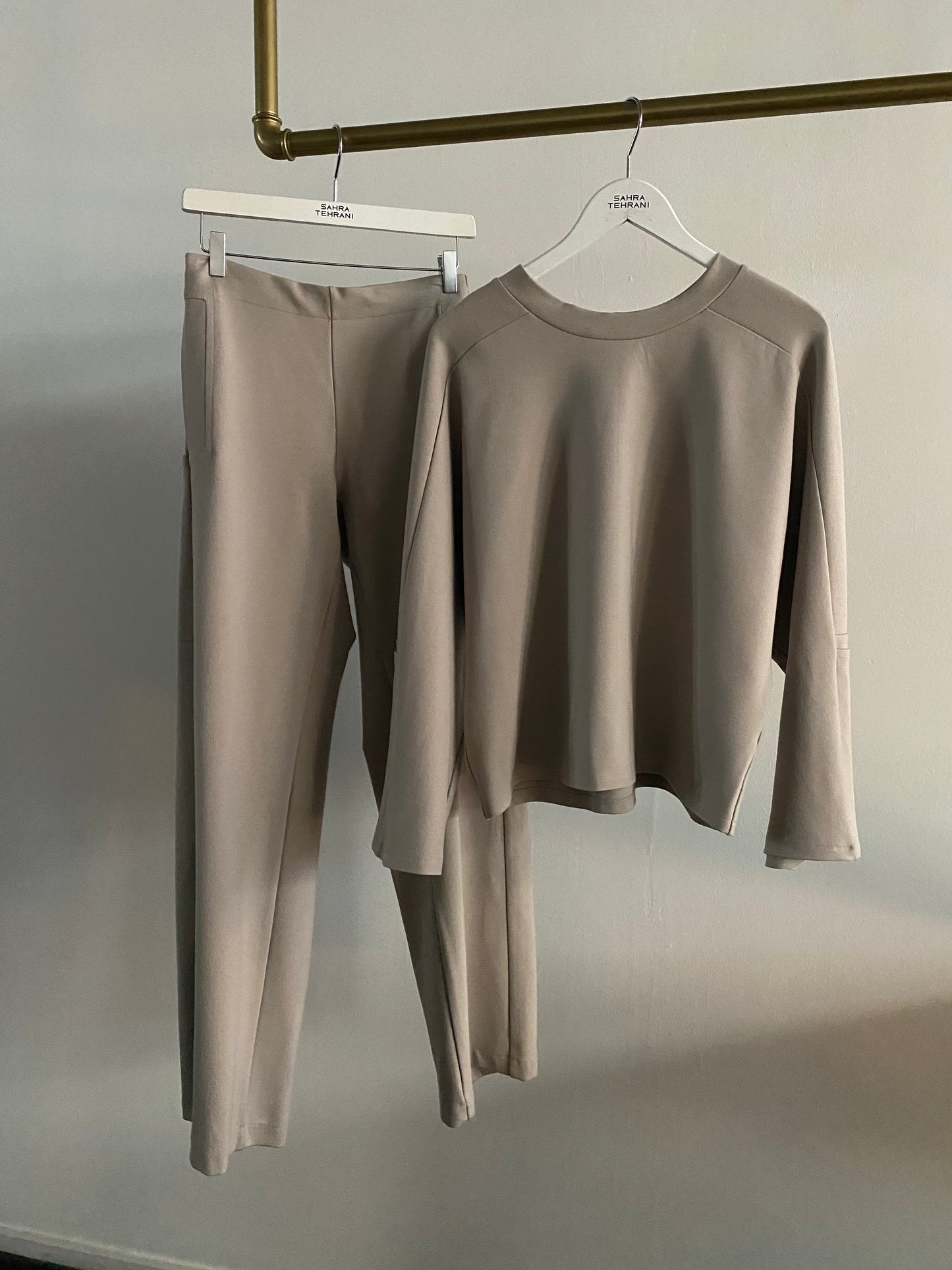 Jumper Butterfly Beige