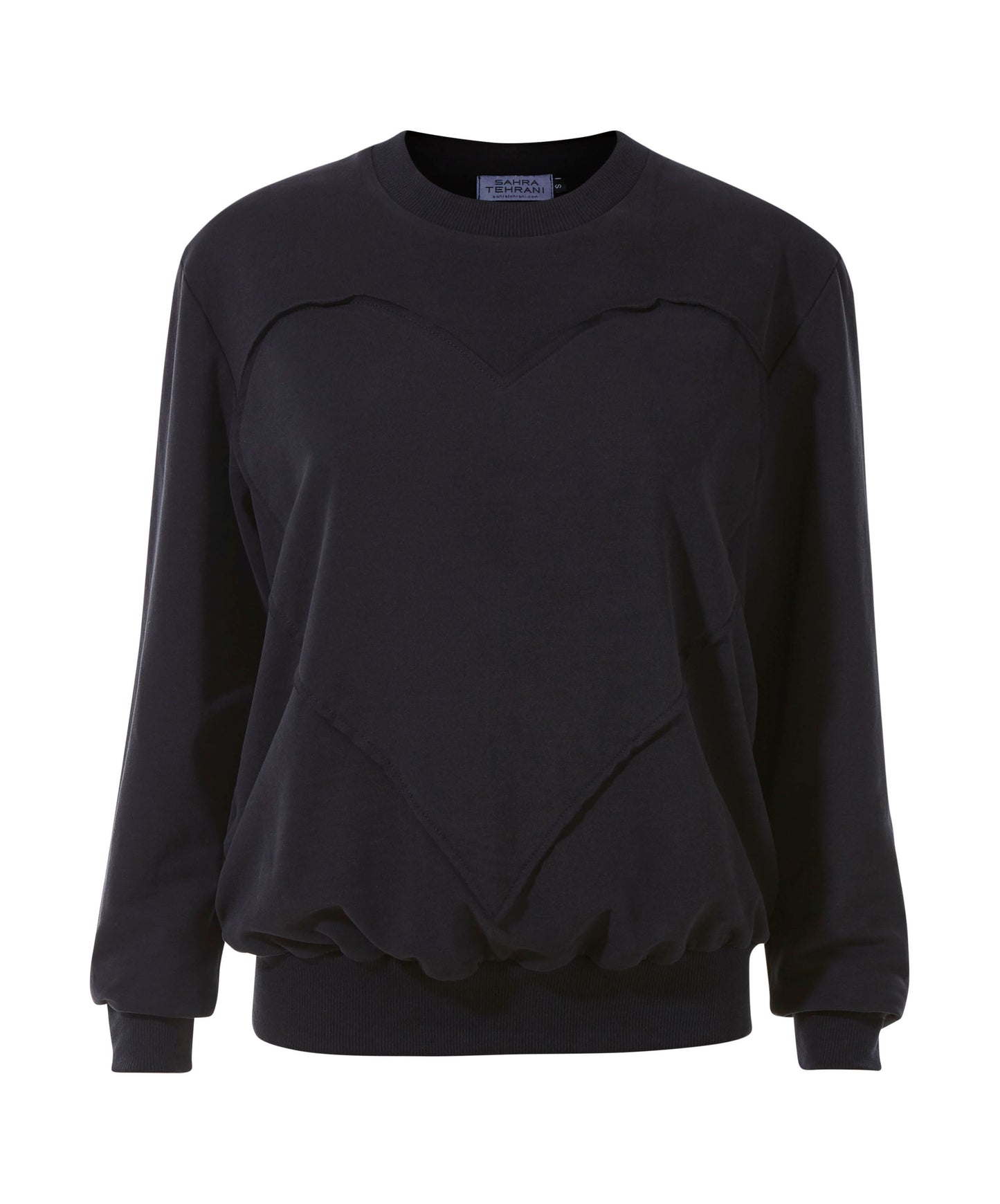 Heart Jumper Black
