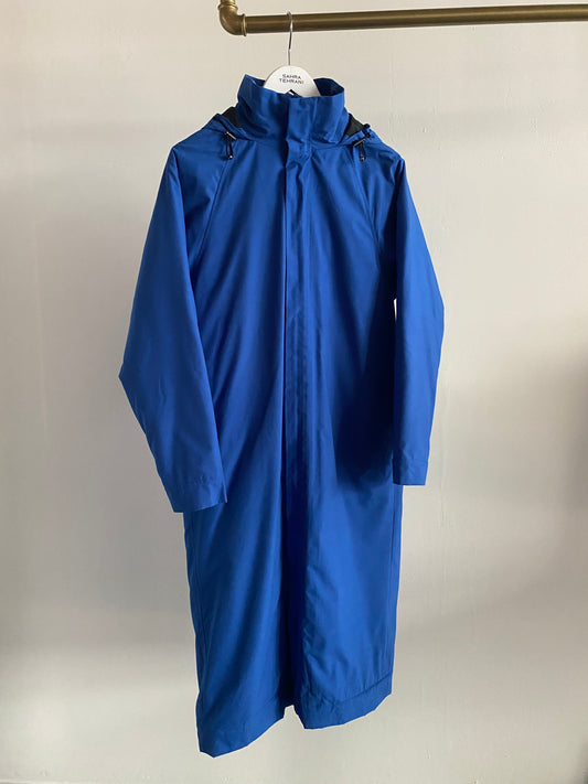 Regen Mantel Blue