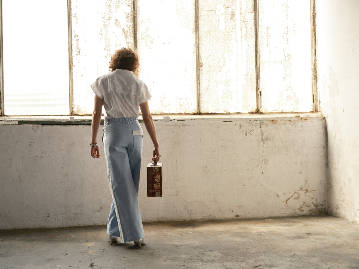 Trousers Wide Light Jeans