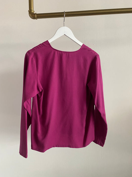 Shirt Tencel Berry