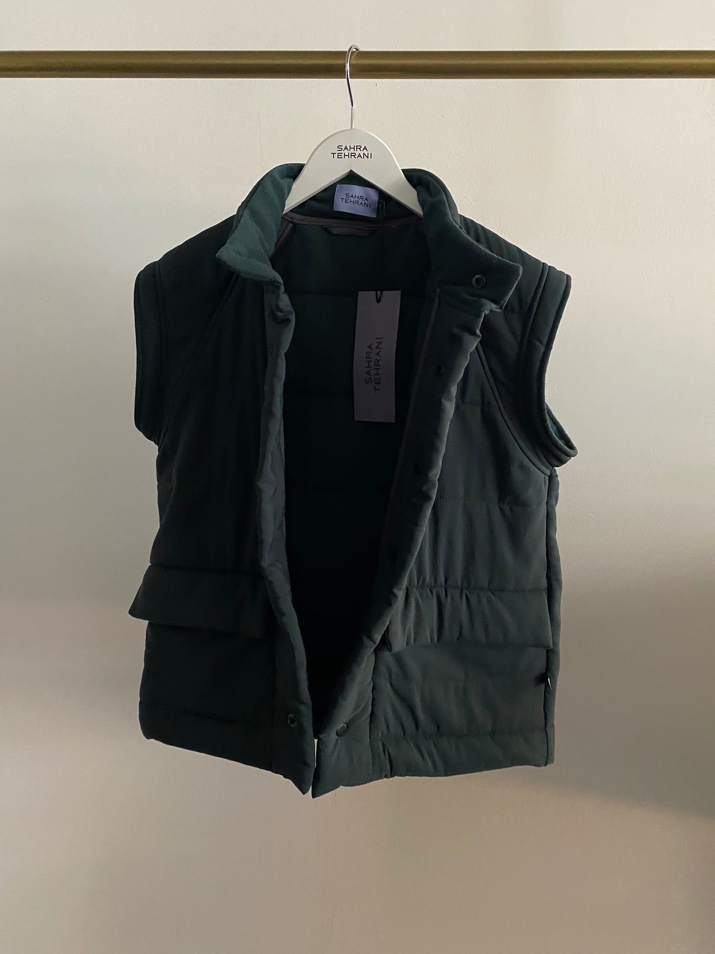 Steppweste Forrest Green