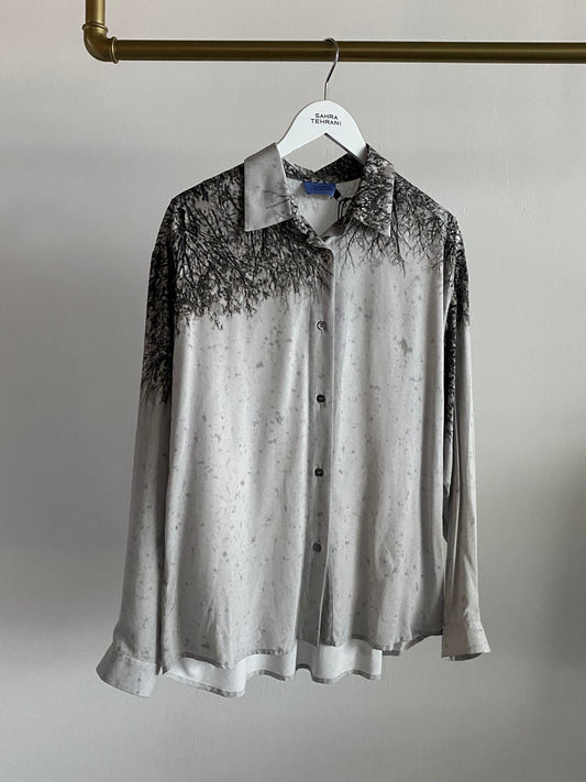 Hemd oversized unisex „Snow“