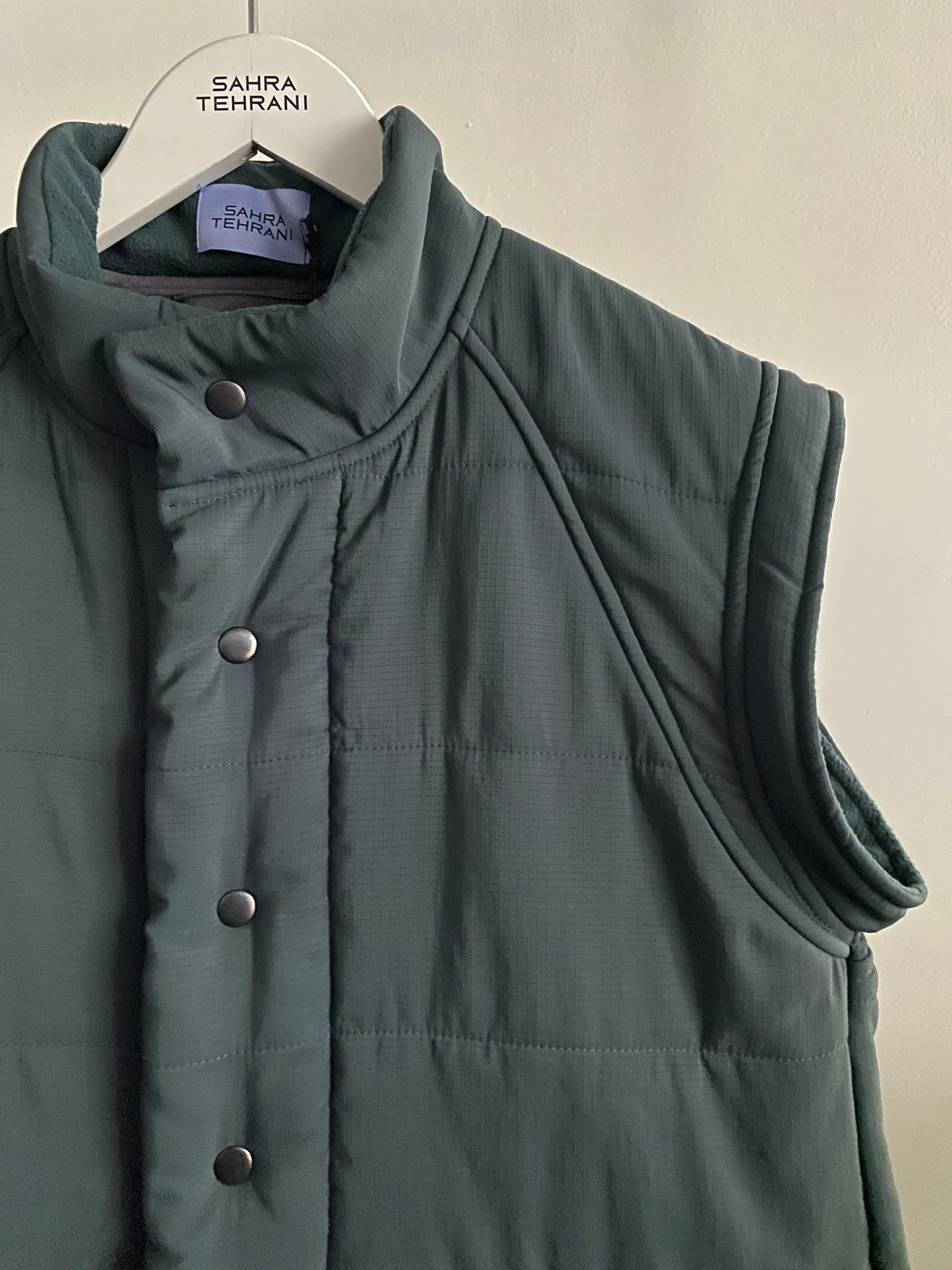 Steppweste Forrest Green