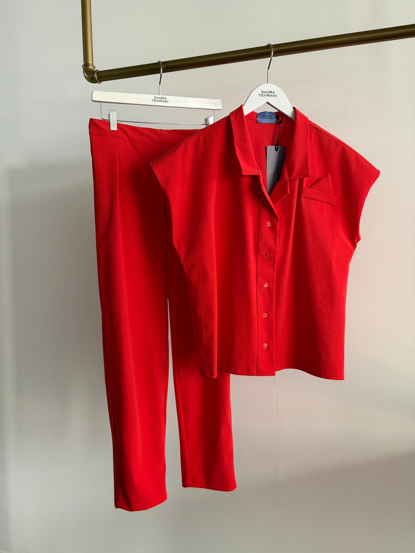 Bluse Maritim Red