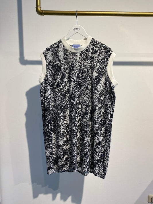 T-Shirt Dress no arms WATER „one of a kind“