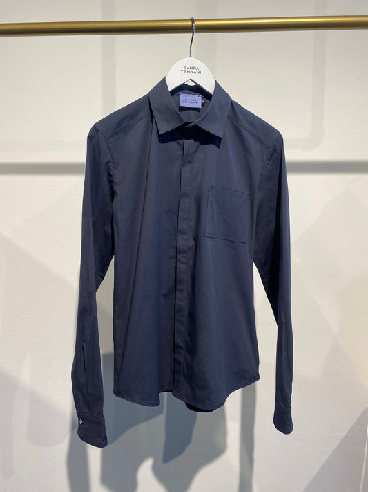 Hemd Unisex Nachtblau