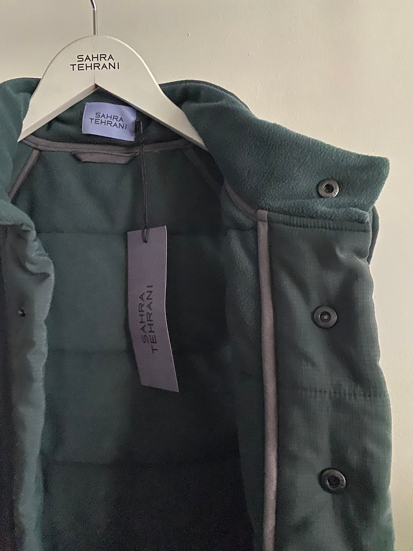 Steppweste Forrest Green