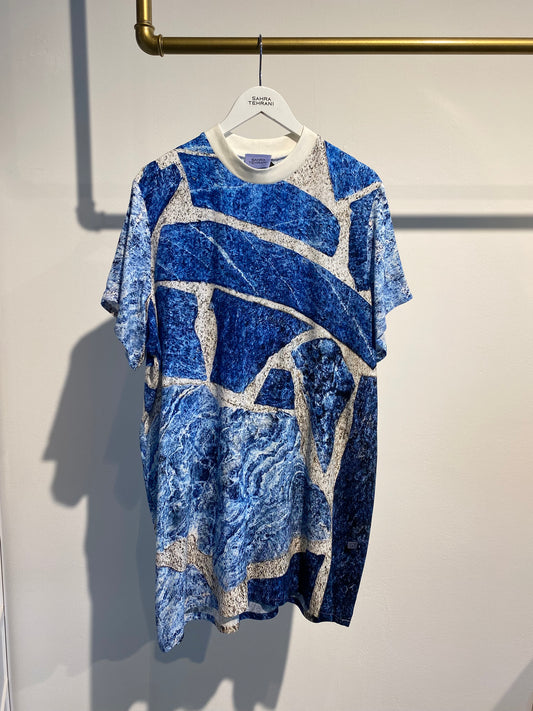 T-Shirt Dress SIDEWALK STONES „One of a kind“