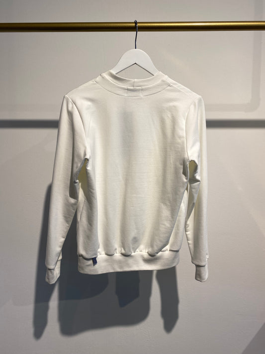 Heart Jumper White