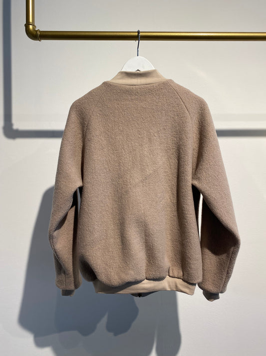 Blouson Pure New Wool Beige