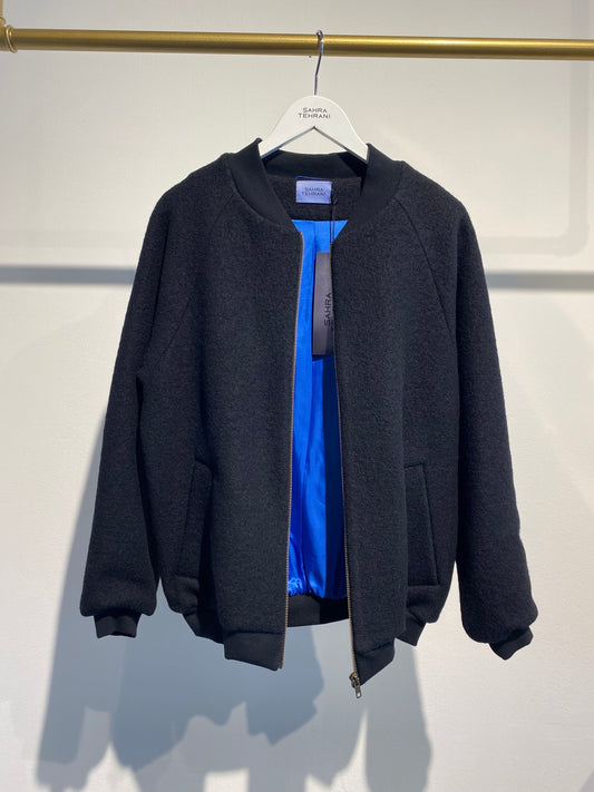 Blouson Pure New Wool Black
