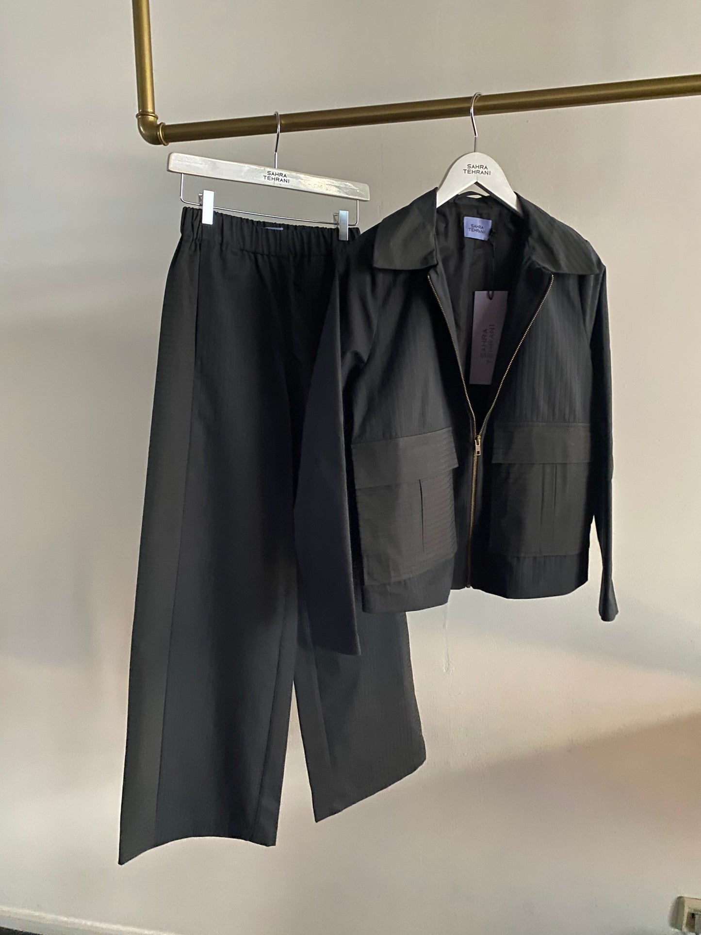 Short Jacket Stripes S/S26