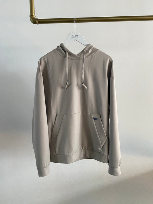 Hoody Butterfly Beige