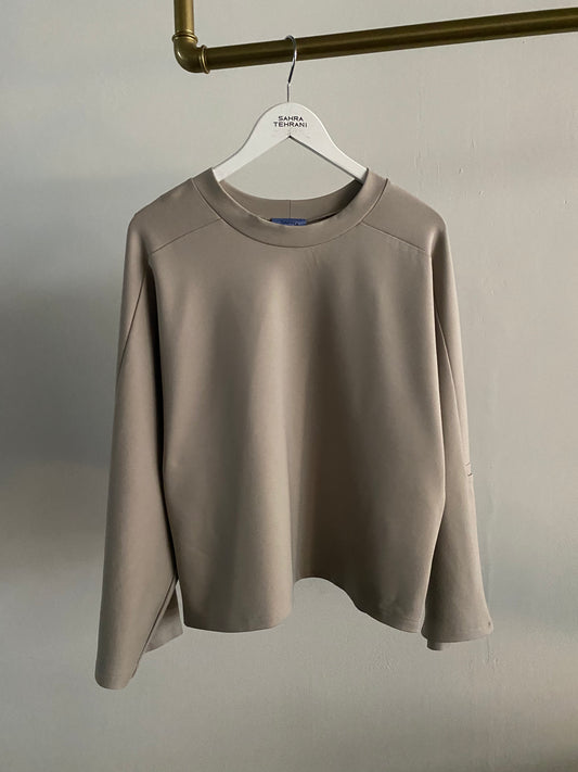 Jumper Butterfly Beige