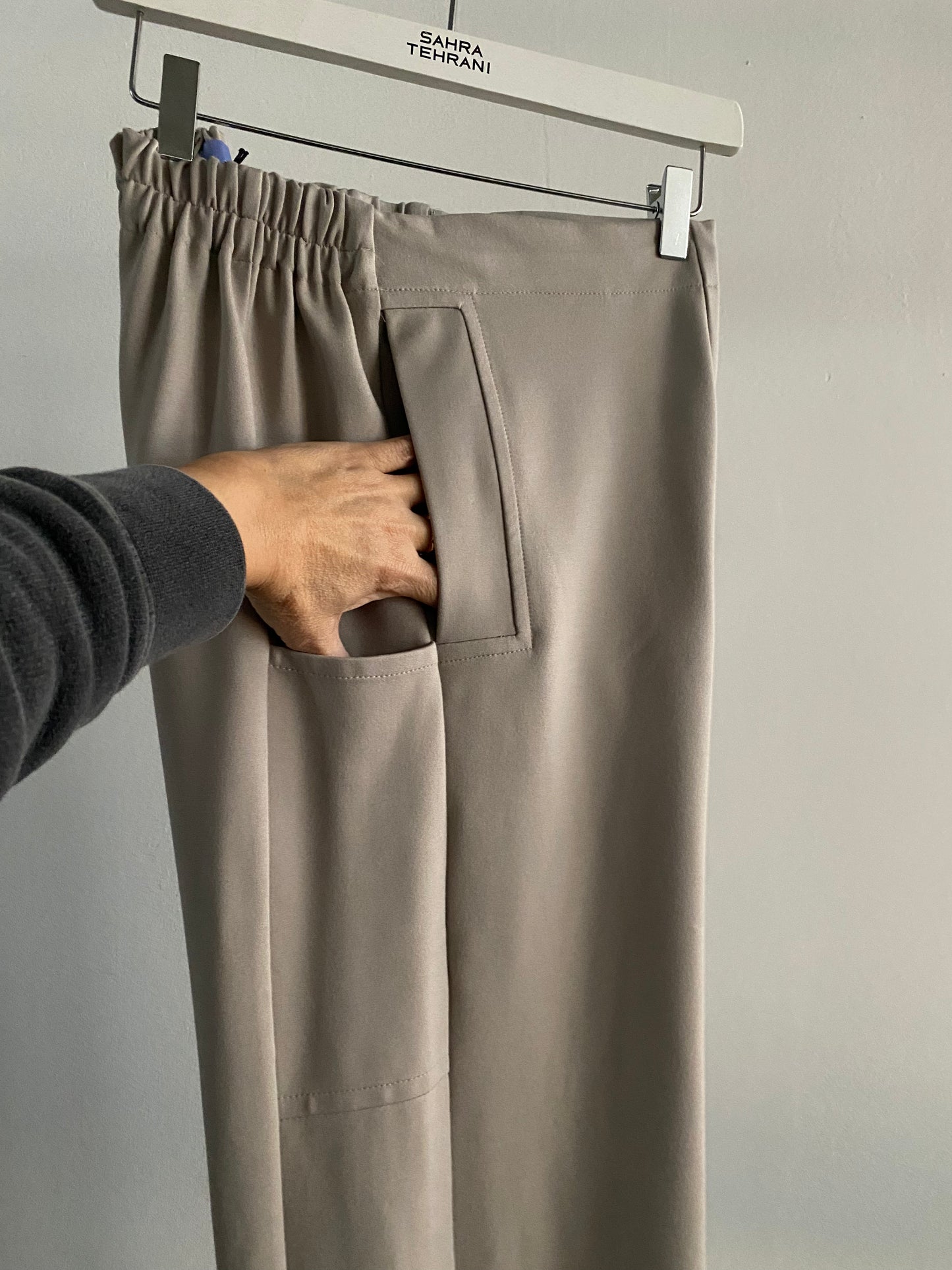 Trousers Butterfly Beige